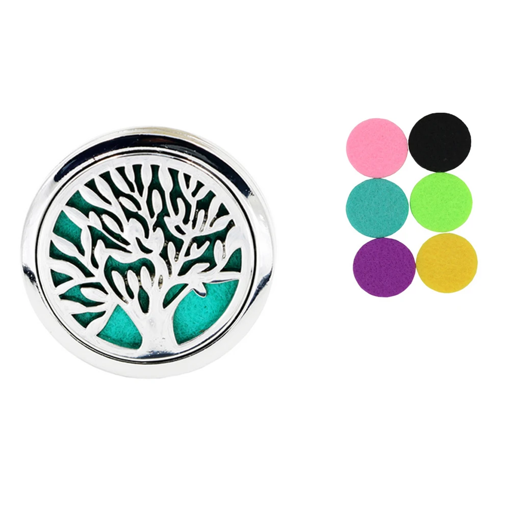 

10Pcs Car Fragrance Diffuser Perfume Clip Hollow Front Shell Design Aromatherapy Air Freshener Durable Stainless Steel Car Vent