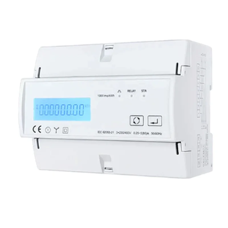 M20K 3 Phase Energy Meter Kwh Power Monitor Wattmeter Tuya App Remote Switch On OFF 3X110/190V 230/400VAC
