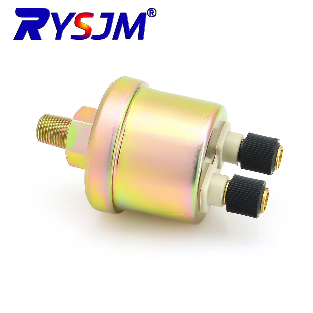Universal Car 1/8 NPT Replacement Engine Dual end design Oil Pressure Sensor for Aftermarket Gauge Auto Accessories