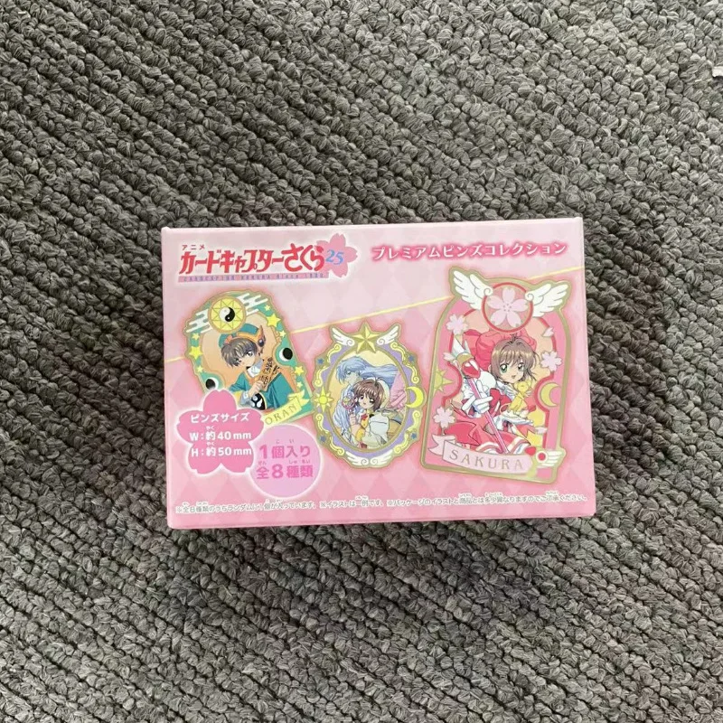 

8Pcs/Set Card Captor Sakura Badge Figure Li Syaoran Model Doll Toy Desktop Car Ornaments Figruines Gift