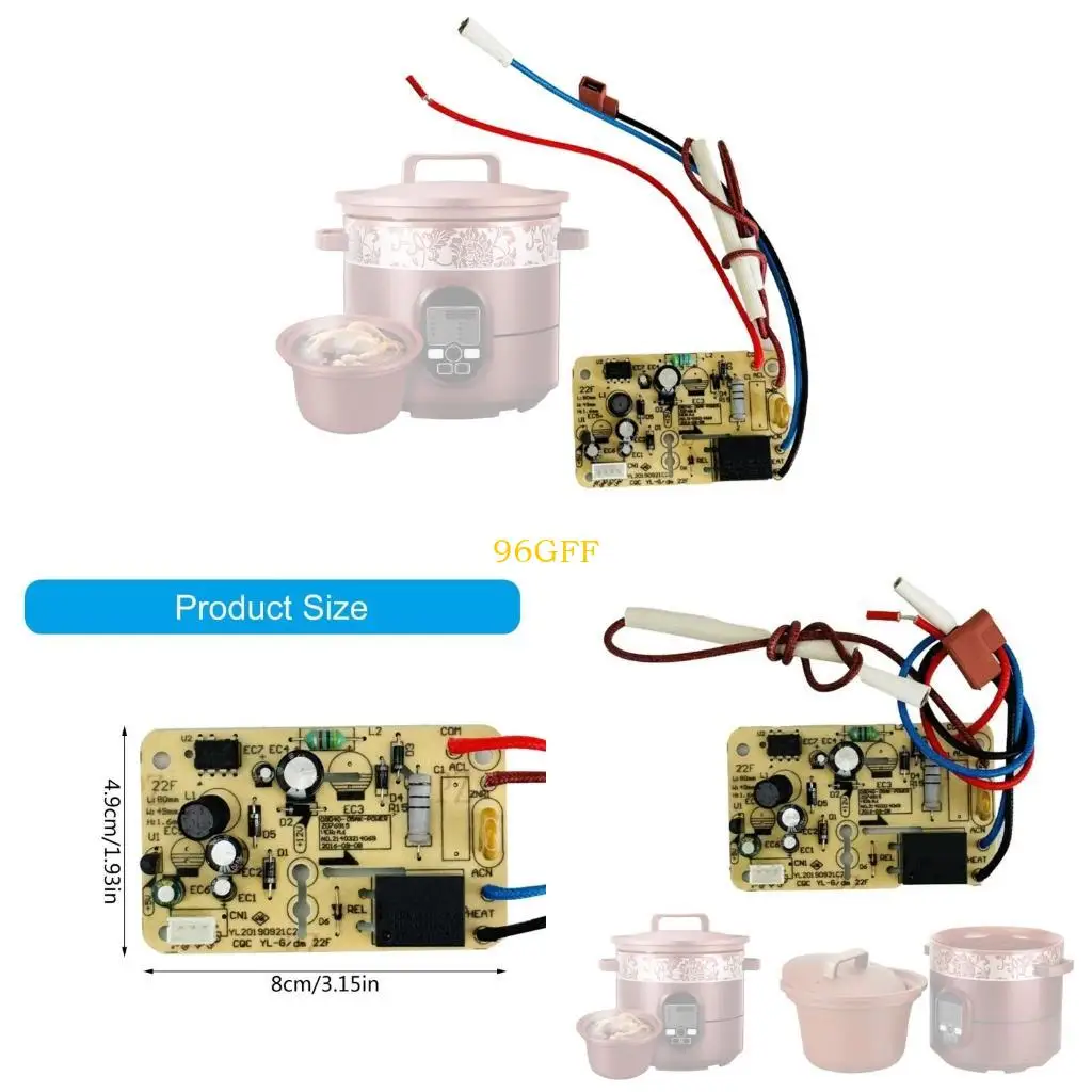 

96GF Power Circuit Board Replacement for DGD40-05AK/DGD50-05AK Electric Pressure Cooker Power Supply Component