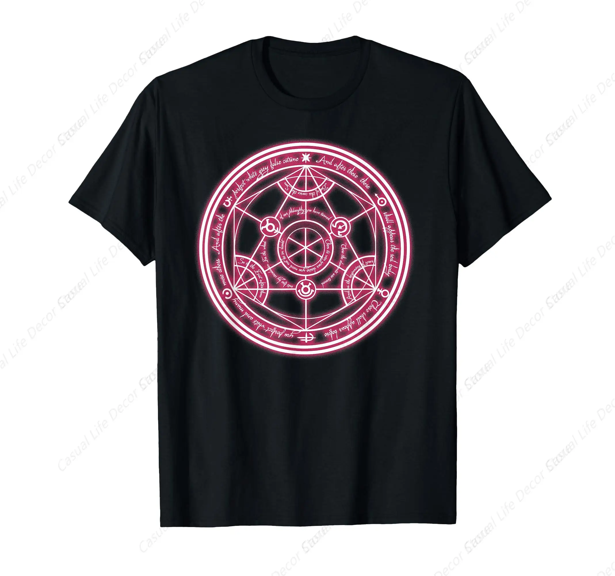 

Human Transmutation Circle Witch Symbol T-Shirt