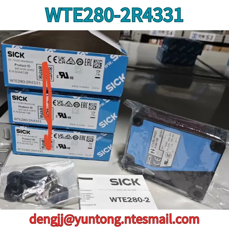 New WTE280-2R4331 6044758 photoelectric switch Fast Shipping