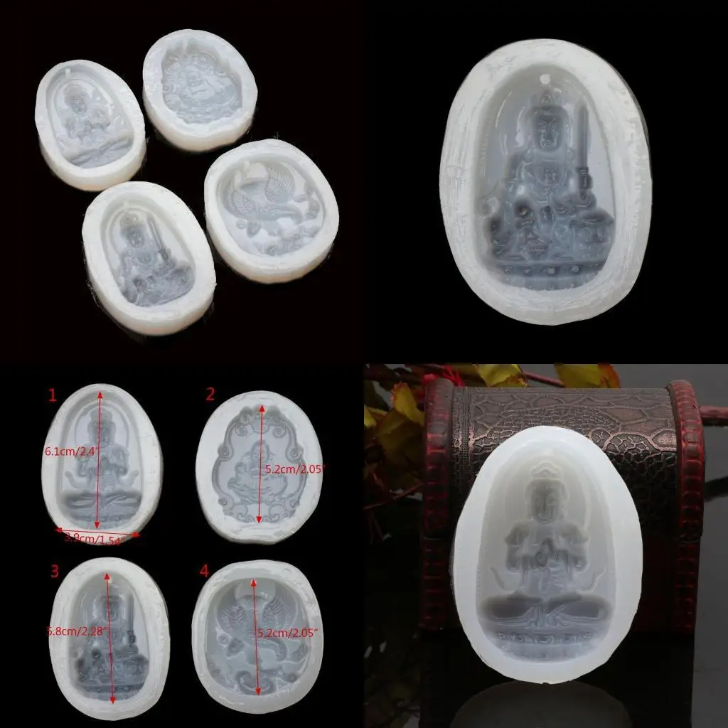 

P9fe Даосизм буддизма формируется силиконовая плесень для волос каст