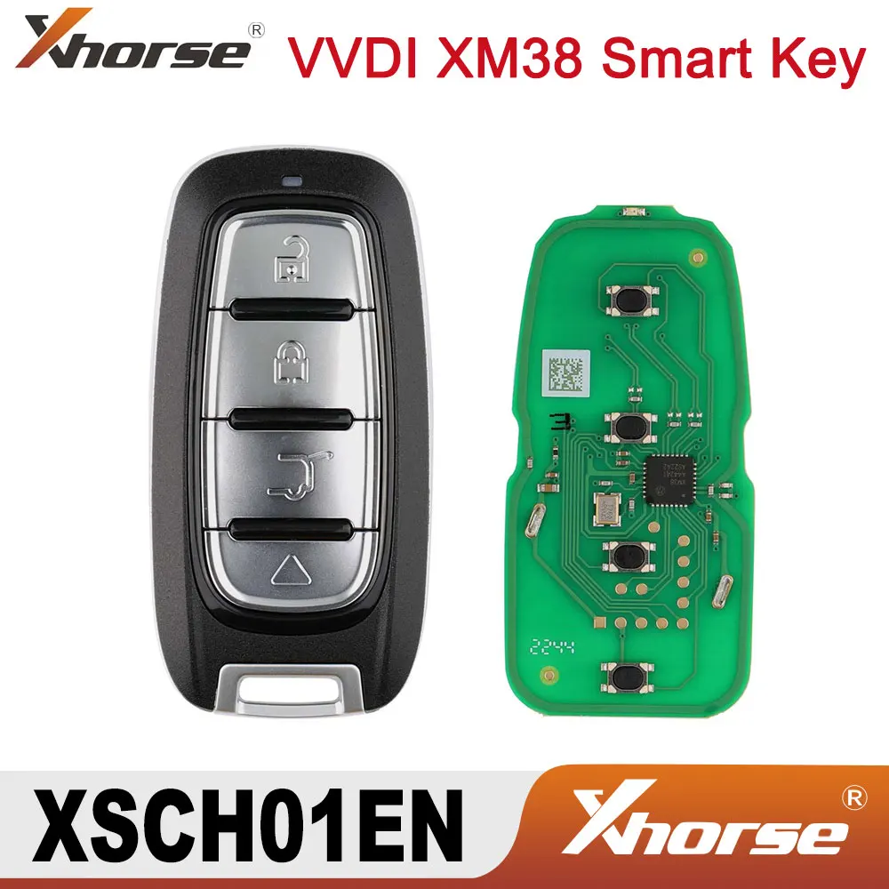 Xhorse VVDI inteligentny klucz samochodowy XM38 XS Series XSLR01EN XSCH01EN XSTO01EN XSPS01EN dla VVDI /VVDI2 Mini kluczyk narzędzie uniwersalne