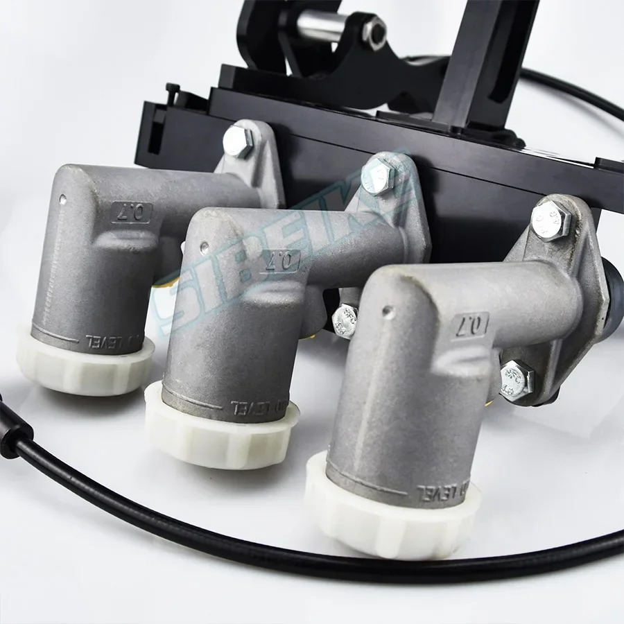 2025 Aluminum Black Racing Pedal Assembly Brake Pedal Racing Pedal Box Kit