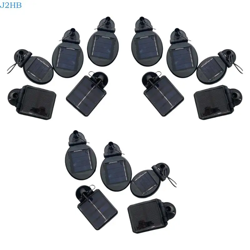 J2HB 3pcs PVs Panel Easy Carry Outdoor Light for Ground lamp Garden decors