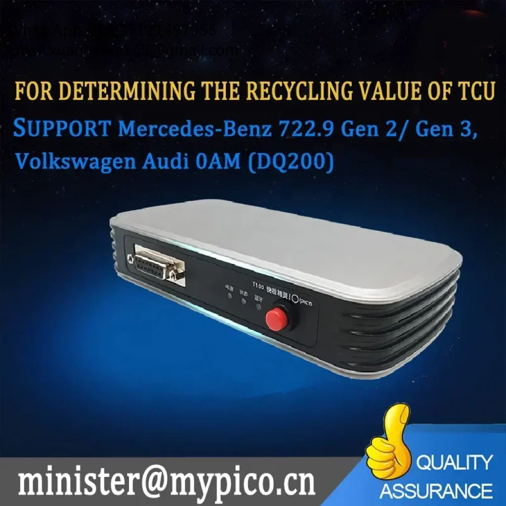 Diagnostic Tools M Ercedes 722.9 ECU Testing Tool Equipment for Determining the Recycling Value of TCU Transmission Control Unit