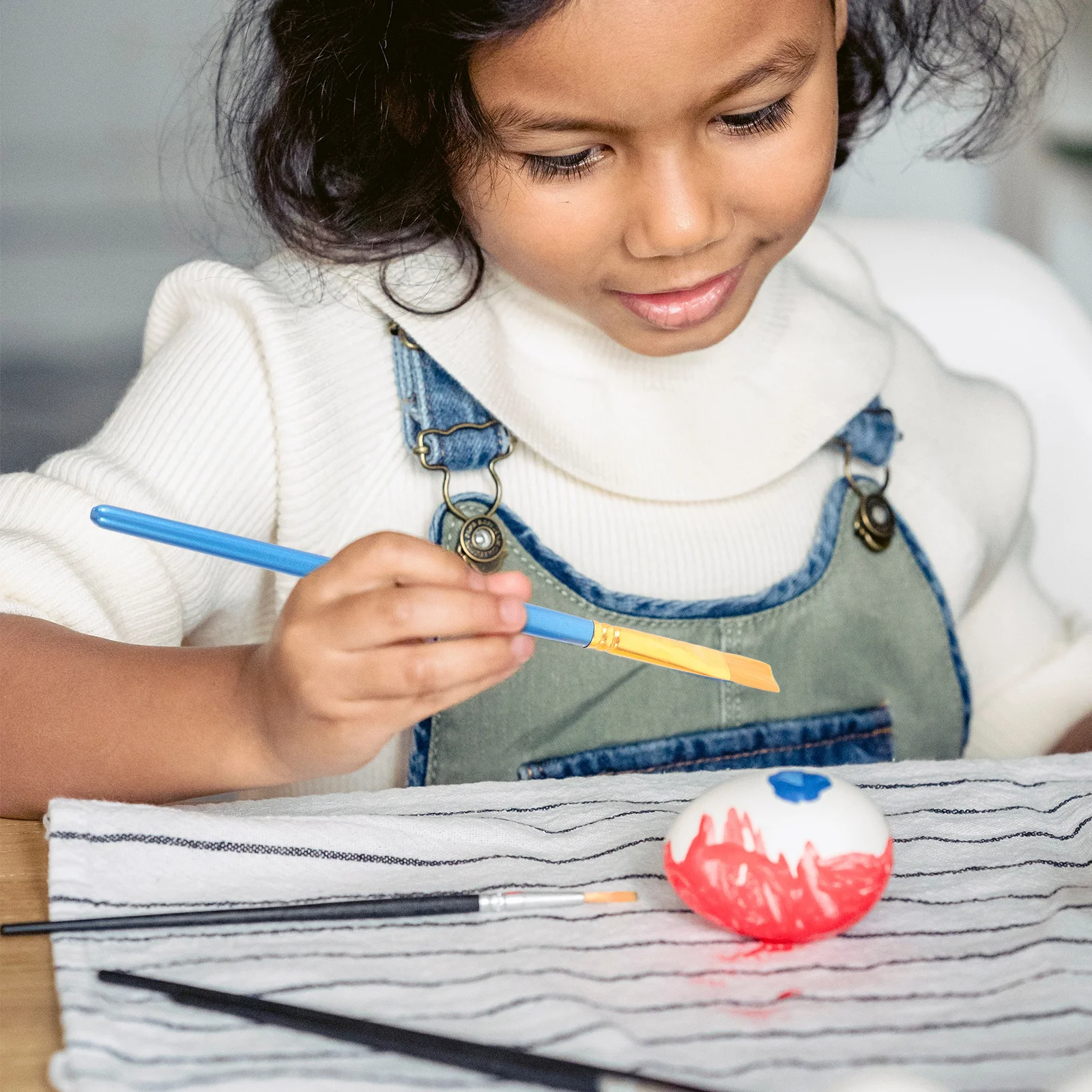 

1 set 1 Set Paint Brush Color Pallet Kit Pp Plastic Watercolor Mixing Trays For Oil Acrylic Painting Artists Tools Art Supplies