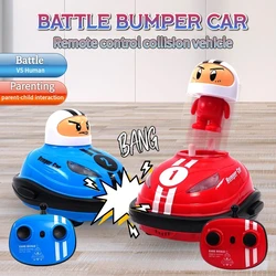 RC Toy 2.4G Super Battle Bumper Car Pop-up Doll Crash Bounce Ejection Light Zabawki zdalnie sterowane dla dzieci Prezent dla rodziców