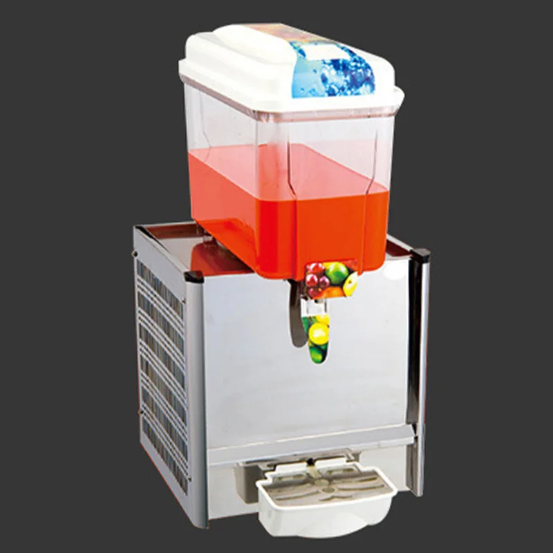 12L/18L 음료 디스펜서 상업용 냉동 뜨거운/차가운 음료 음료 주스 디스펜서 교반 유형 주스 밀크 쉐이크 커피 소다