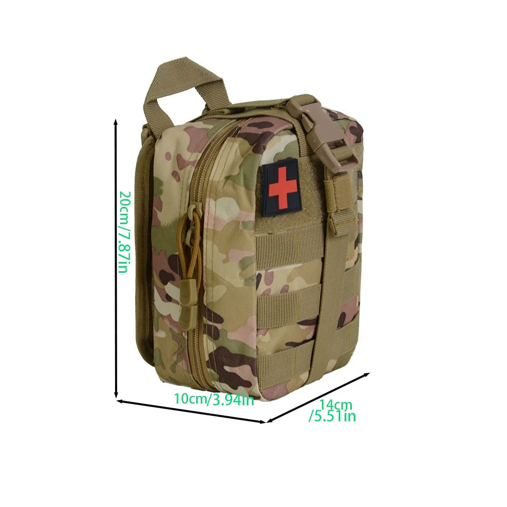 Tactical Medical Accessories Kit Accessories Kit Tactical Waist Pack Hiking camouflage Outdoor climbing First Aid survival kit