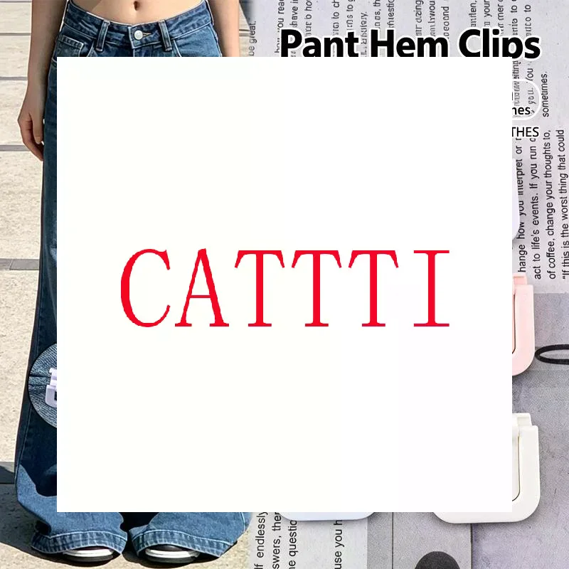 Multifunctional Pant Hem Clips No Sew Anti Slip Reusable Jeans Trousers Shortening Clamp Stationery File Holder Note Organizer