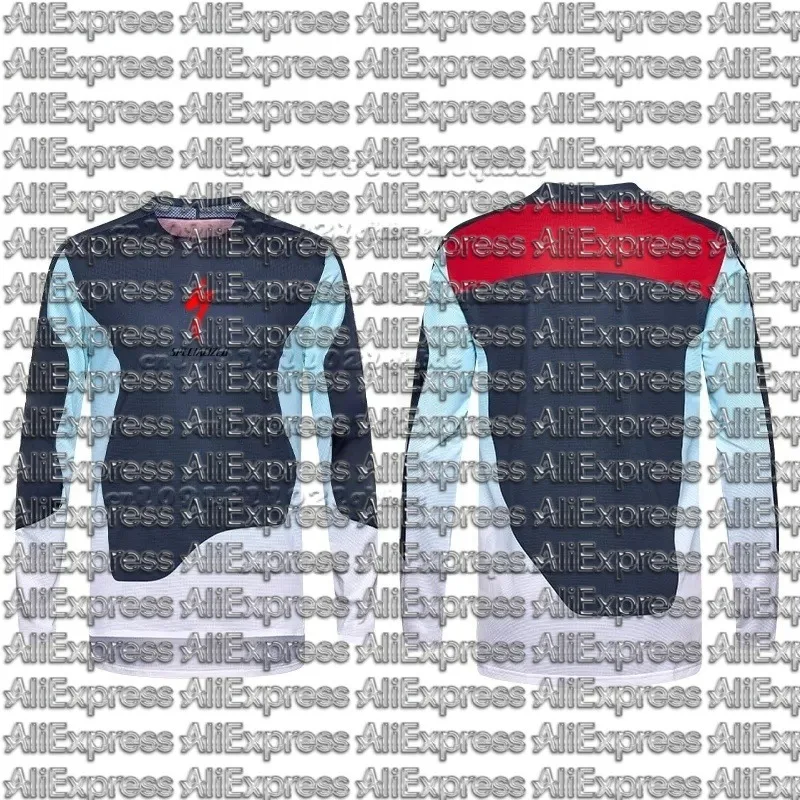 

New Long Sleeved Outdoor Off-road Mountain Riding Top with Slim Fit, Ventilation, Breathability, and Quick Drying