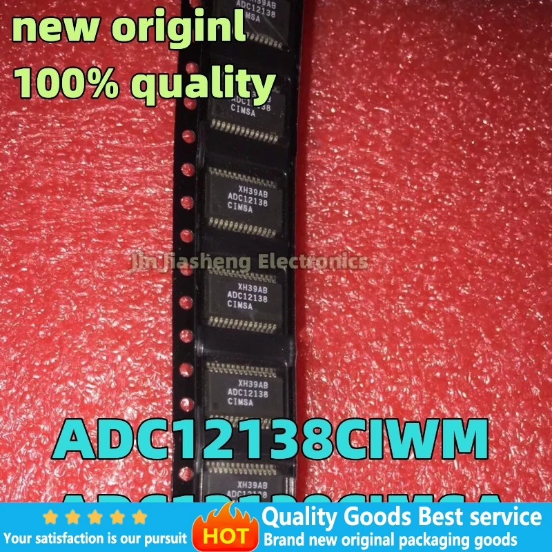 

(5piece) 100% New ADC12138CIMSA SSOP28 ADC12138CIWM SOP28 ADC12138 Chipset
