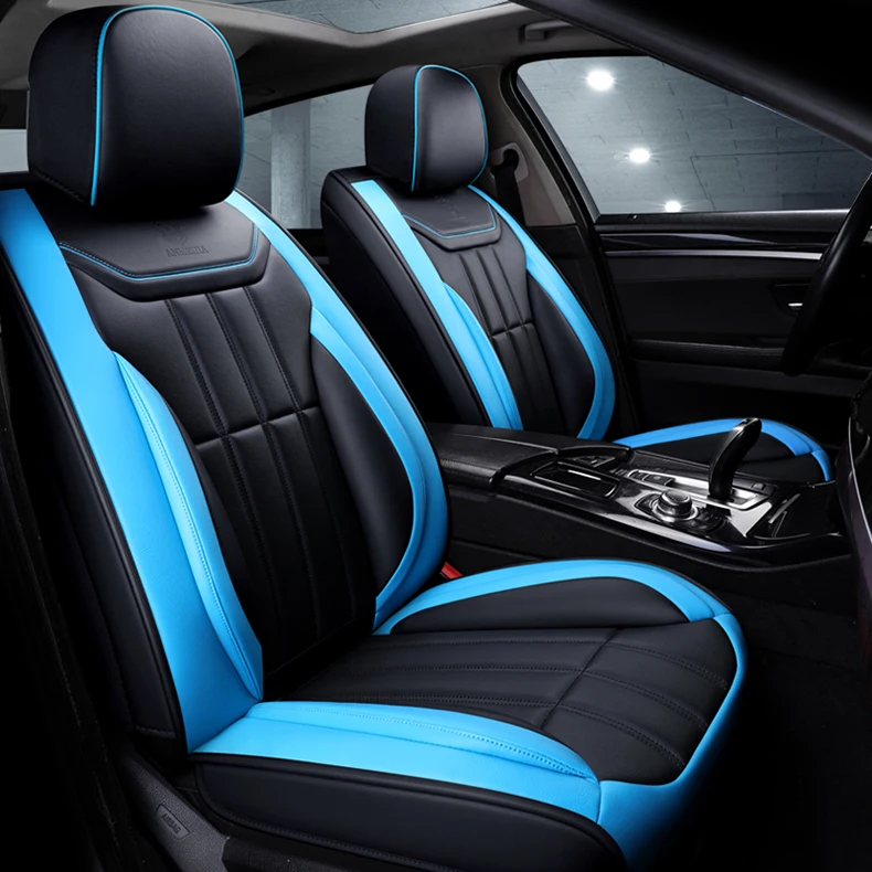 Универсальный только чехол на переднее сиденье 2 шт., чехол на автомобильное сиденье для BMW 3, 5, 7 серии GT/X /F/E10 11, 15, 16, 2, 25, 30, e46, e39, e90, аксессуары