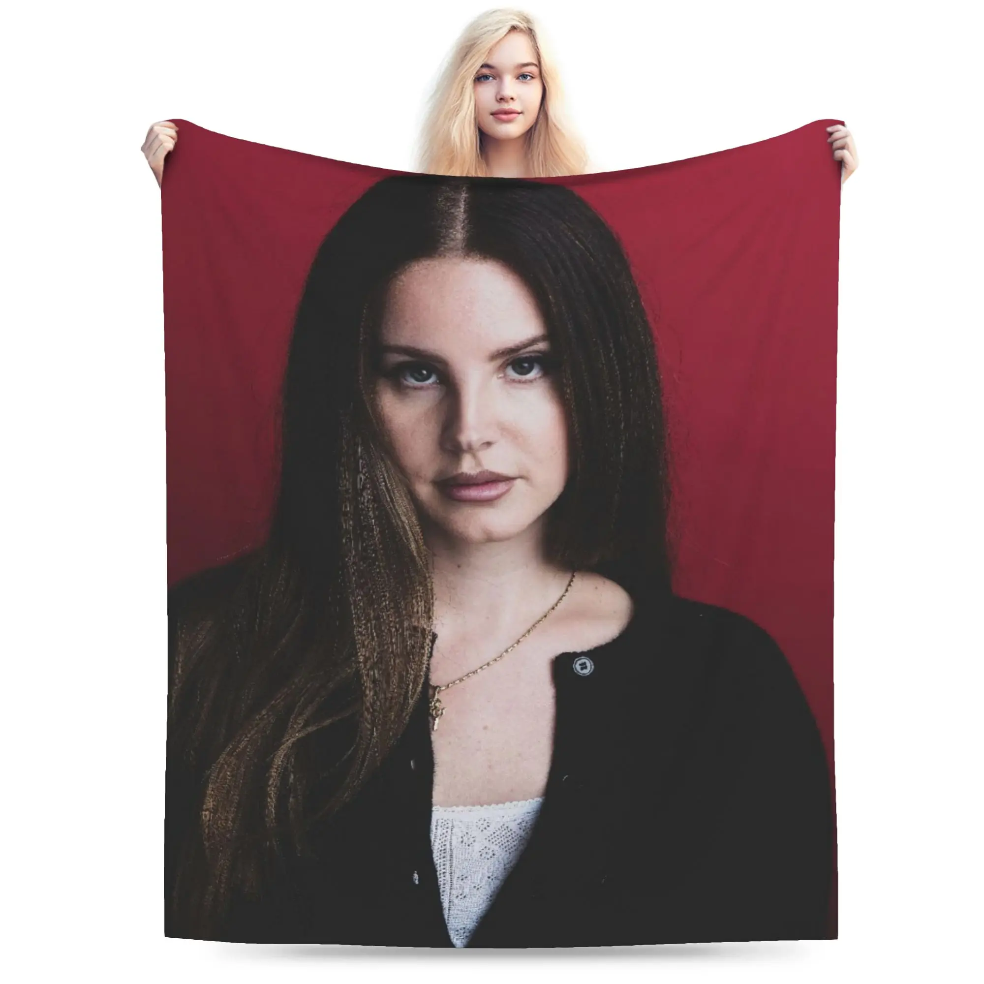 Lana Del Rey Blanke… - image