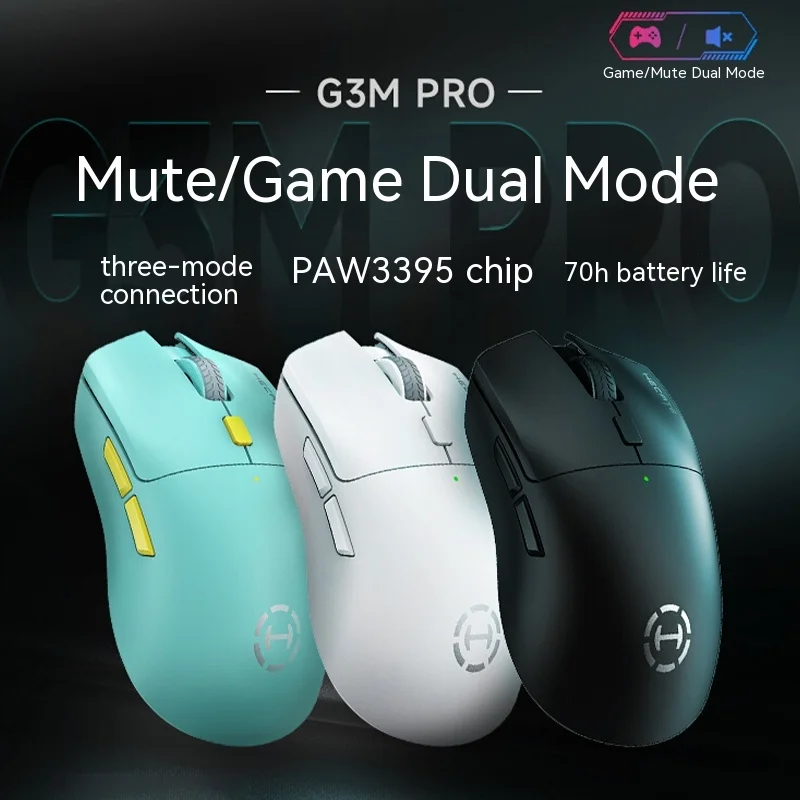 

Edifier G3m Pro Wireless Mouse Paw3395 Sensor 2.4ghz 26000dpi Fps Game Low Latency Esports Silent Bluetooth Mouse Gift