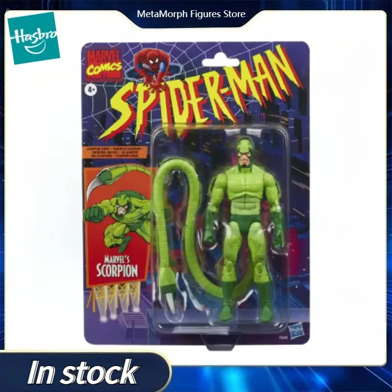 Original Hasbro Marvel Legends Series SPIDER MAN Scorpion Anime Figure Toy Gift Ornament - view 3