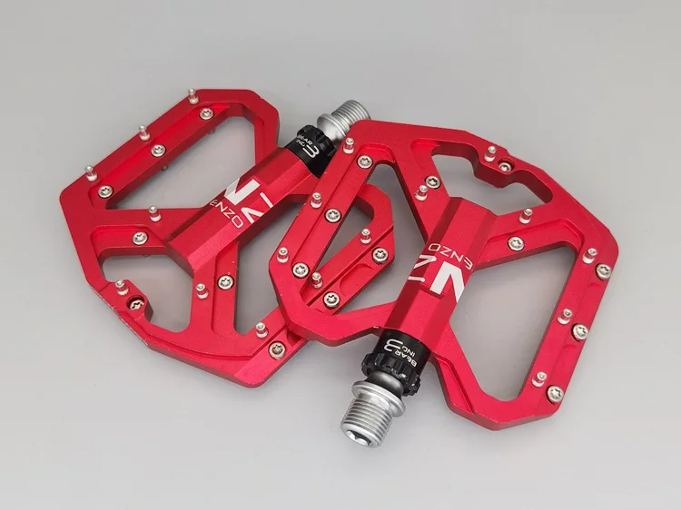 Neue Mountainbike Pedale MTB Pedal Aluminium Fahrrad Breite Plattform Flache Pedale 9/16 "Versiegelt Lager Fahrrad Pedale