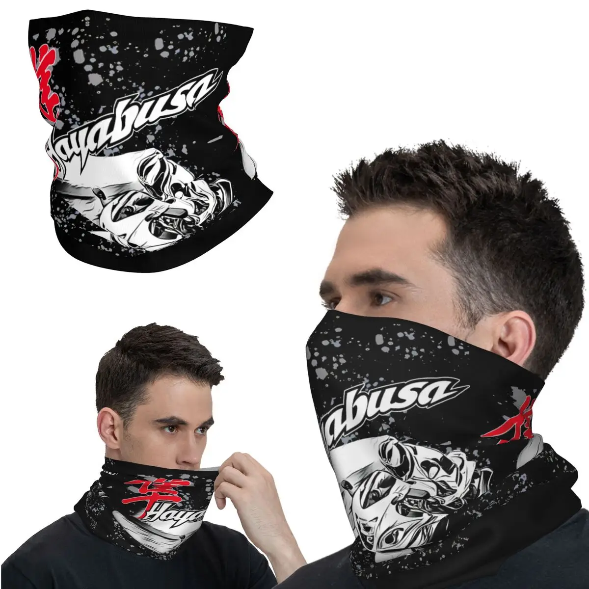 Groovy Bandana Neck Gaiter Printed Motorcycle Motocross New Hayabusa Face Mask Balaclava Cycling Unisex Adult Winter