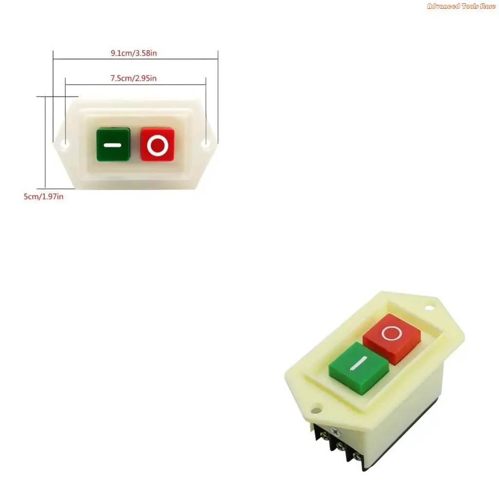 ON-Offs Two Position Press Push Button Switches LC3-10 Starts Stop Button 10A 380V W91B