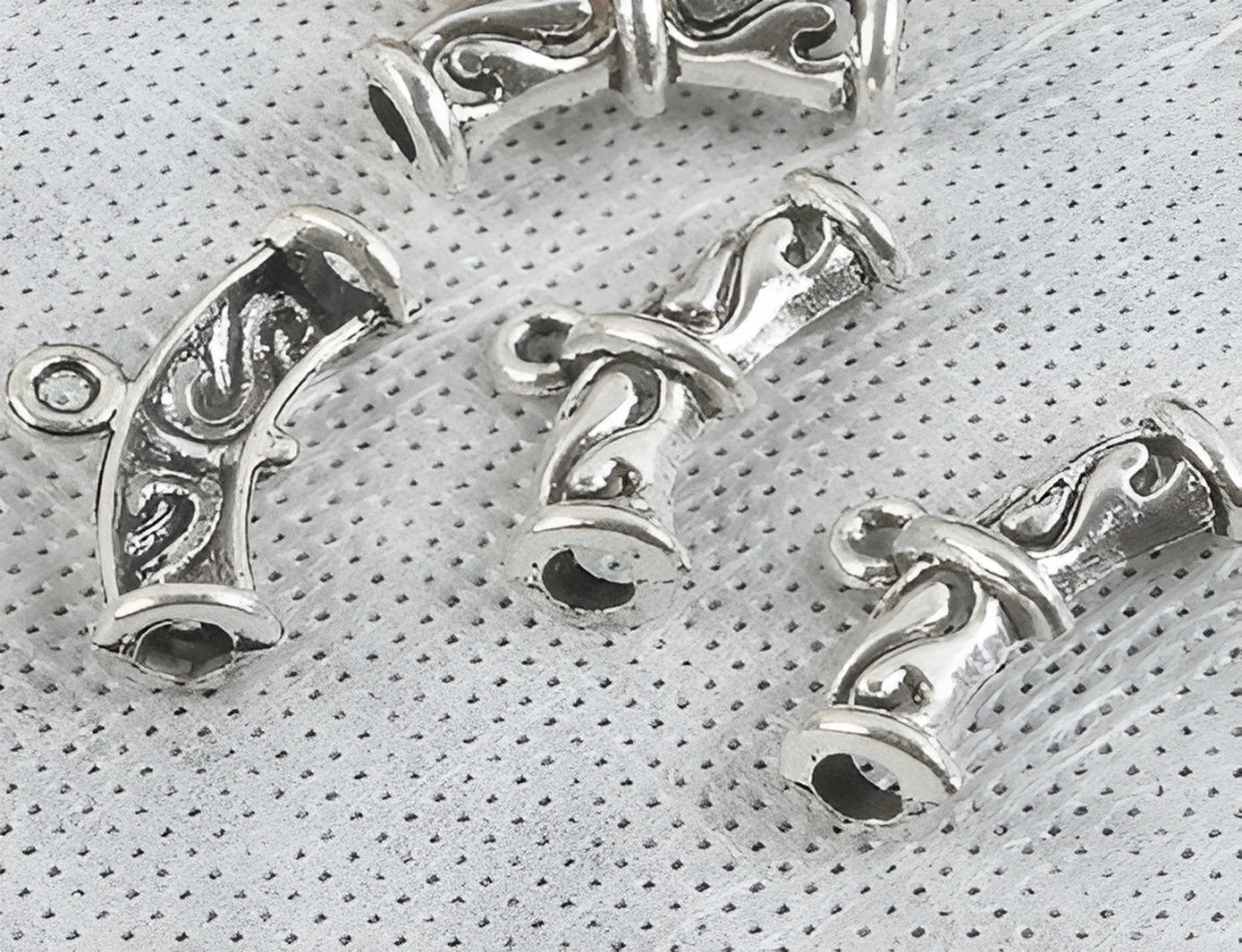 10pcs   22*5mm       Alloy matel tibetan silver bail  connector     HWH0141