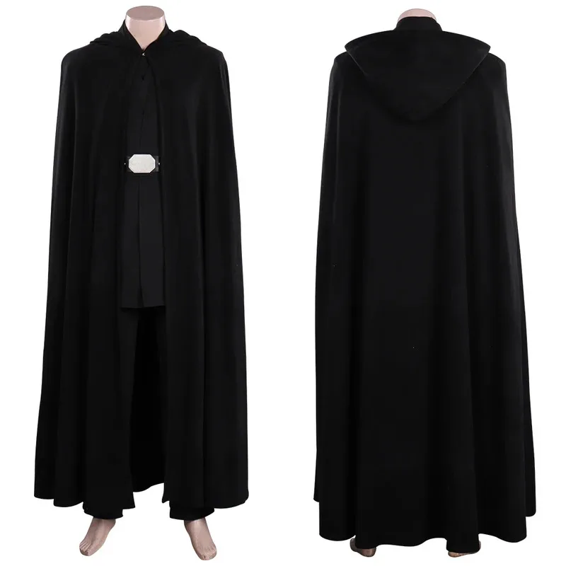 

Luke Skywalker Cosplay Costume Top Pants Cloak Outfits Fantasia Men Boys Halloween Christmas Carnival Party Disguise Clothes