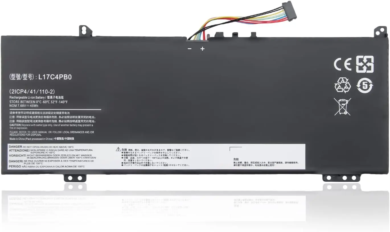 Batteria Oyomba L17C4PB0 per Lenovo Yoga 530-14IKB 530-14ARR IdeaPad 6-14ARR 6-14IKB IdeaPad 530S-14IKB 530S-14ARR 530S-15IKB