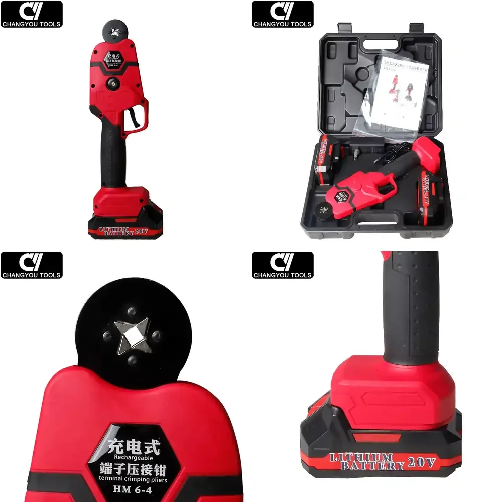 

HM 6-4 0.25-6mm2 Battery Terminal Crimping Tool