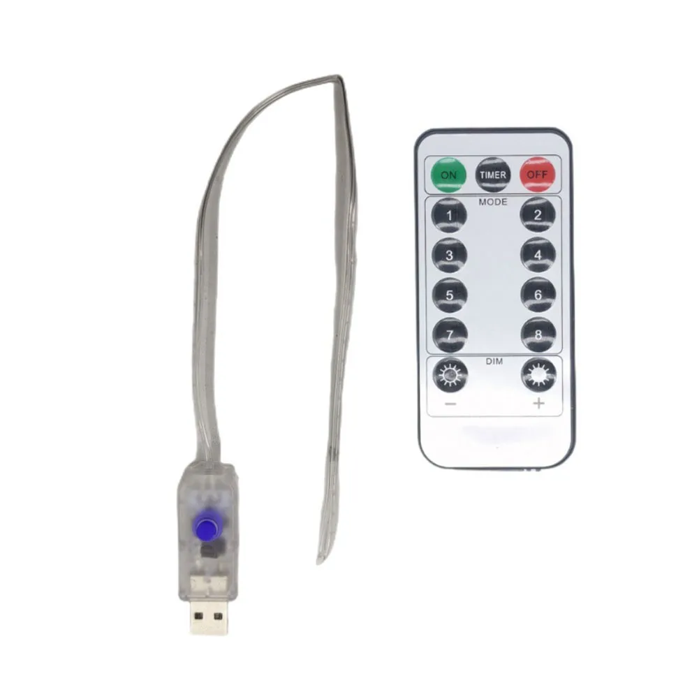 Practical LED Strip Light Remote Controller Dimmer 8 Mode 5V USB Circuit Board for Christmas Home Party Lighting Decor Equipment