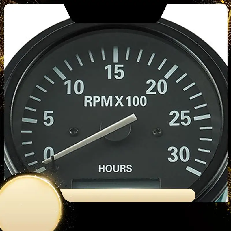 

Generator Set Part 24V Tachometer 3049555 Tachometer Engine Crude Oil Speed Meter