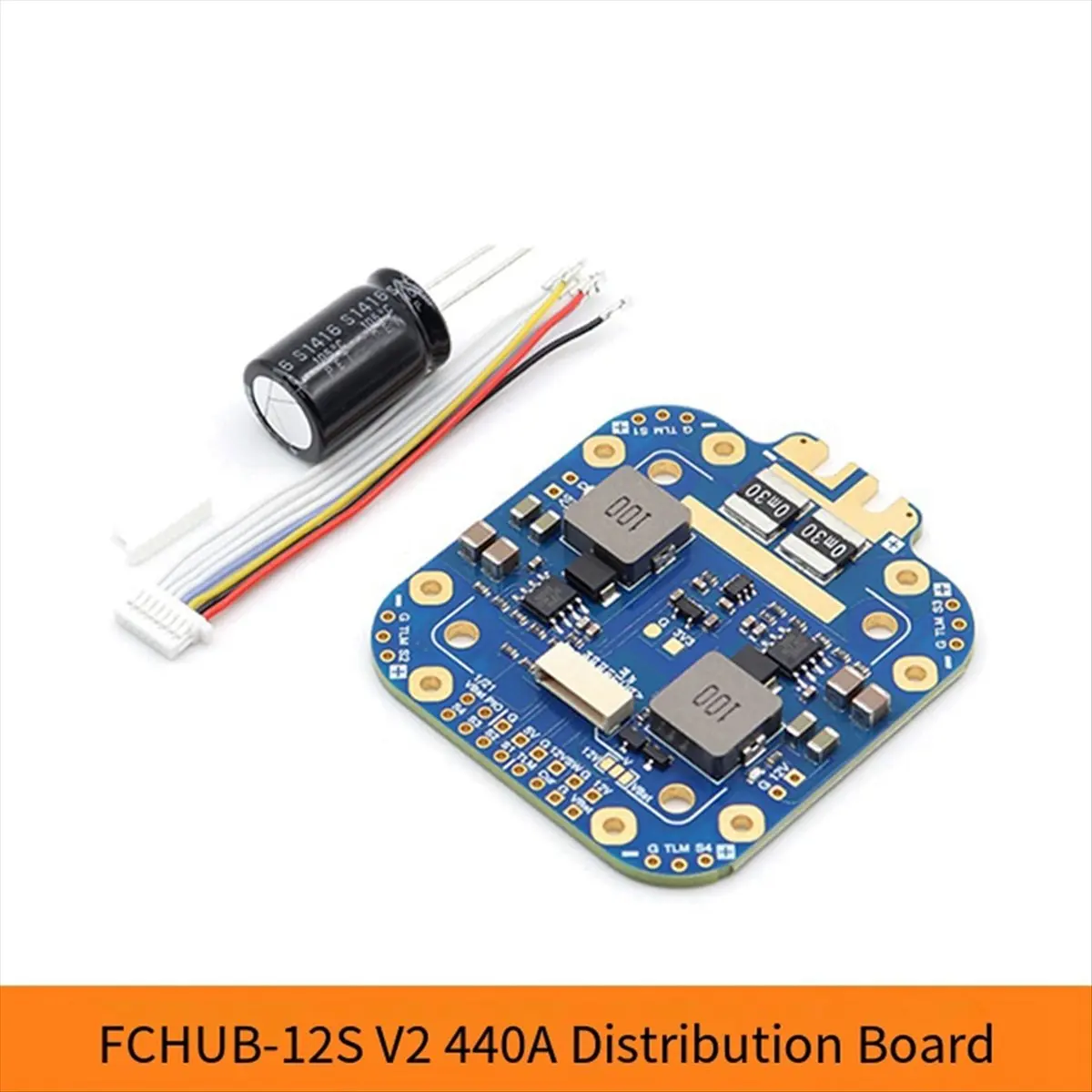 A86G NEW FCHUB-12S V2 440A Power Distribution Board 5V 12V Dual BEC 30.5X30.5mm for RC Multirotor Airplane Drones