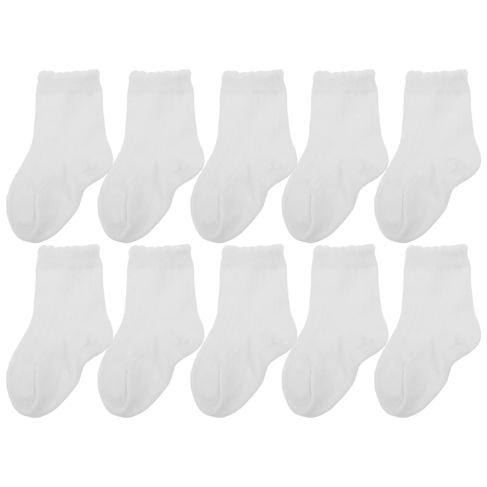 

Fashionable Baby Mid Calf Socks Comfortable Cotton Toddler Socks for Boys and Girls Non Slip Grip Bottoms Adorable Designs