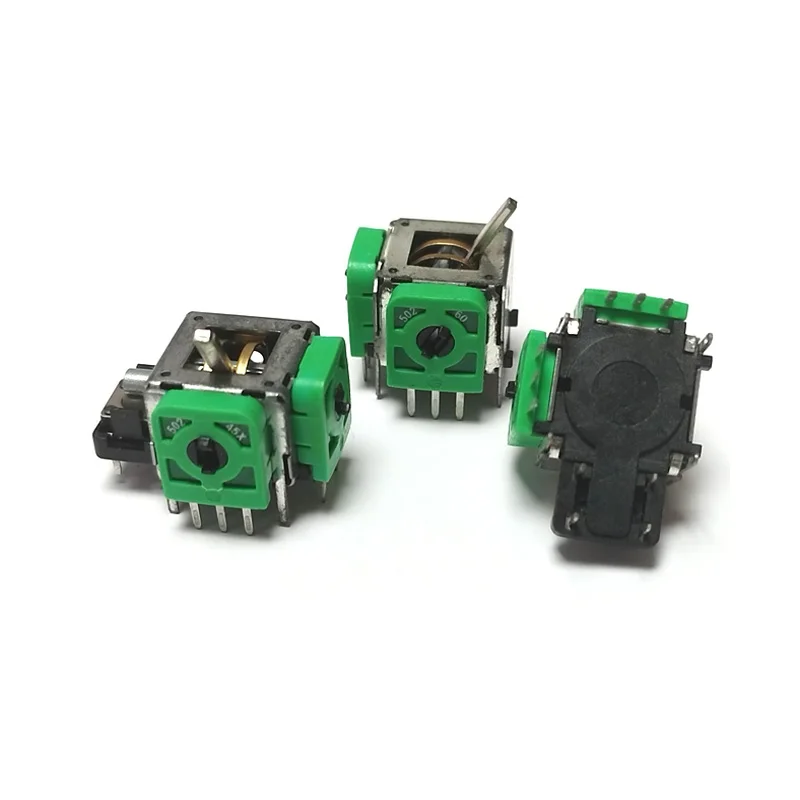 13x13 B502 joystick 3D aircraft model joystick potentiometer with switch up and down no return left and right reset game console