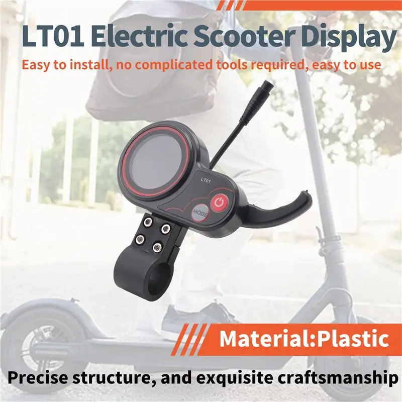 Budget-Friendly LT01 Display Meter 36V-60V 6PIN For Kaabo Mantis 8/10 Kaabo Wolf Warrior X Kaabo Wolf Warrior11 Electric Scooter