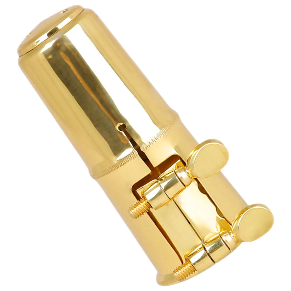 

Alto Saxophone Head Hat Mouthpiece Tool Fastener Accessories Clip Cap Brass Clamp