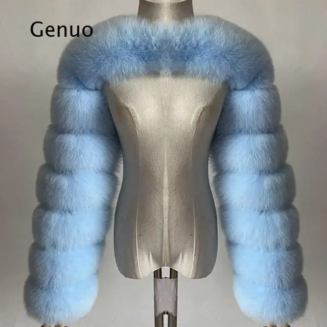 Women Faux Fox Fur Shrug Cape Sleeveless Fluffy Warm Winter Outerwear Elegant Party Evening Shawl Coat