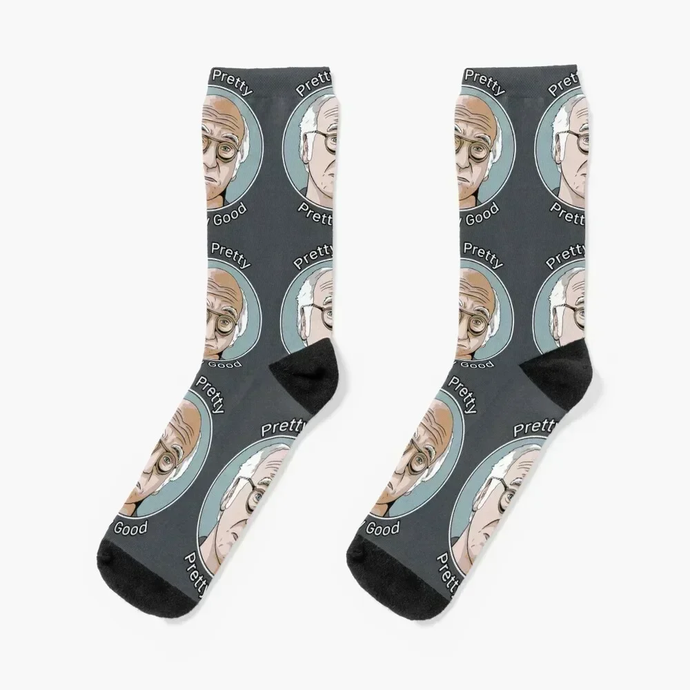 Larry David - Pretty Good Socks anti-slip golf shoes custom sports Men Socks Luxury Brand Women's