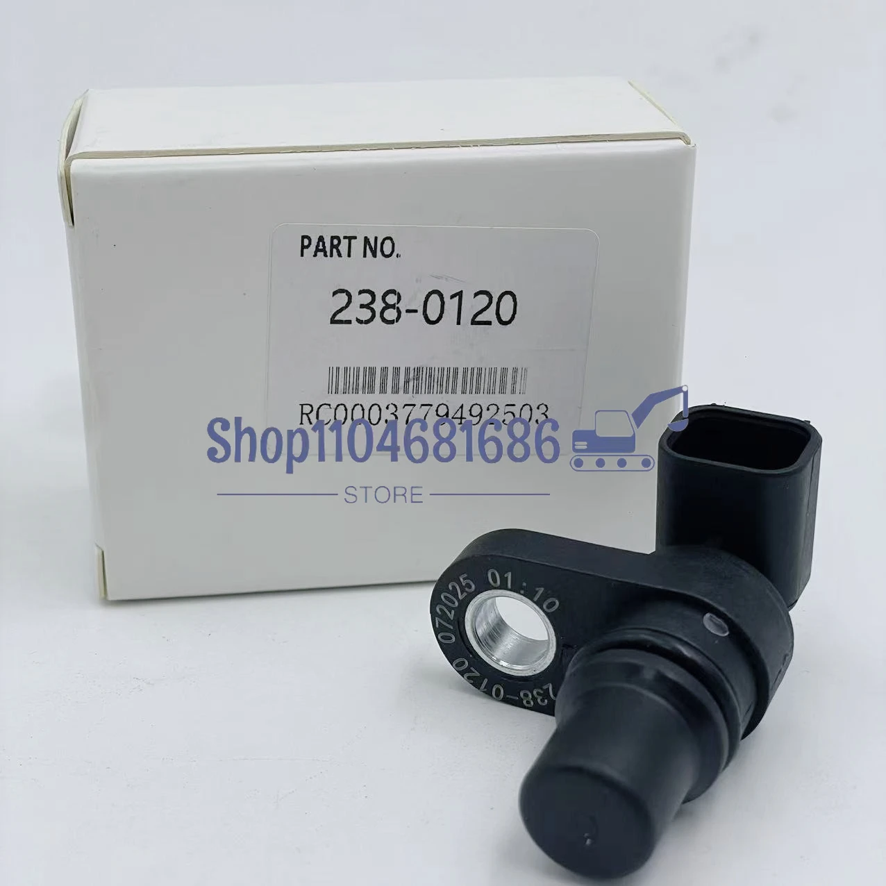 1ชิ้น238-0120เซ็นเซอร์ความเร็วใหม่D16M07Y14PR200 2380120   สําหรับหนอนผีเสื้อ 312D 320D 320E 324E 450E