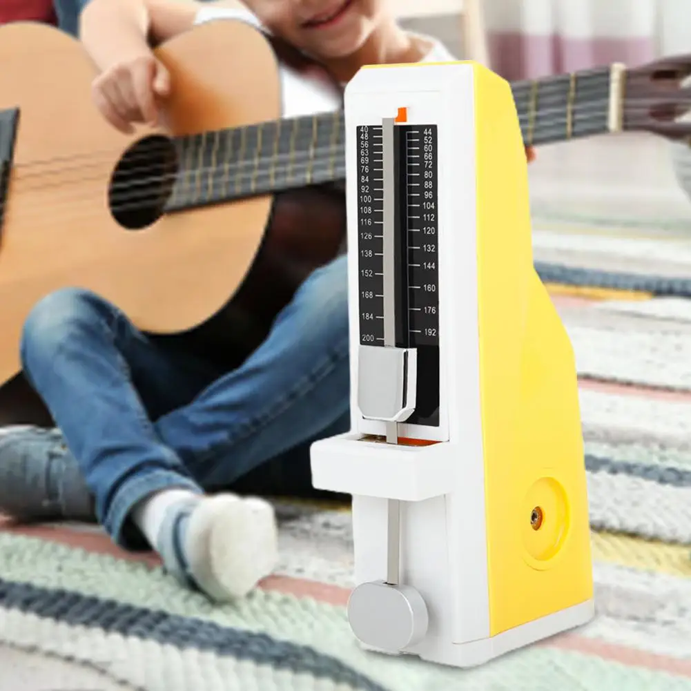 Professional Metronome Mechanical Movement Adjustment Rust-proof Portable Violin Guitar Ukulele Metronome for Beginner