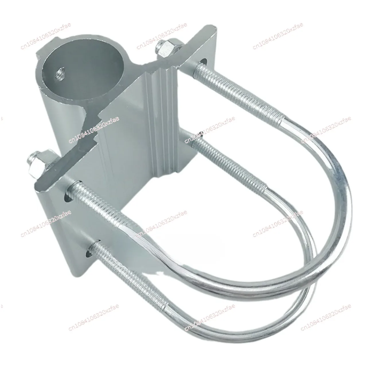 For Fiberglass Antennas Diameter 25.5mm Double Clamp Antenna Mount Pole Bracket Antenna Fixed Bracket Pole Mount U-bolt Clamp