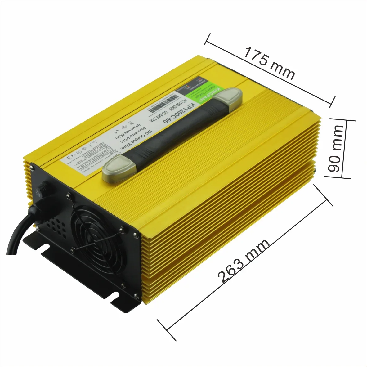 IP32 Level Lifepo4 48 Volt Battery Charger 48v 16S Lithium Ion Lead Acid 24v 35a For Electric Forklift Golf Cart