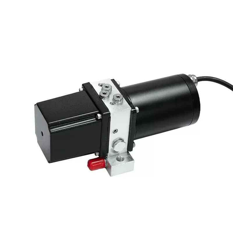 Compact DC 12V 24V 48V Hydraulic Power Unit Pump with Small Oil Reservoir Waterproof Dustproof Design for Industrial