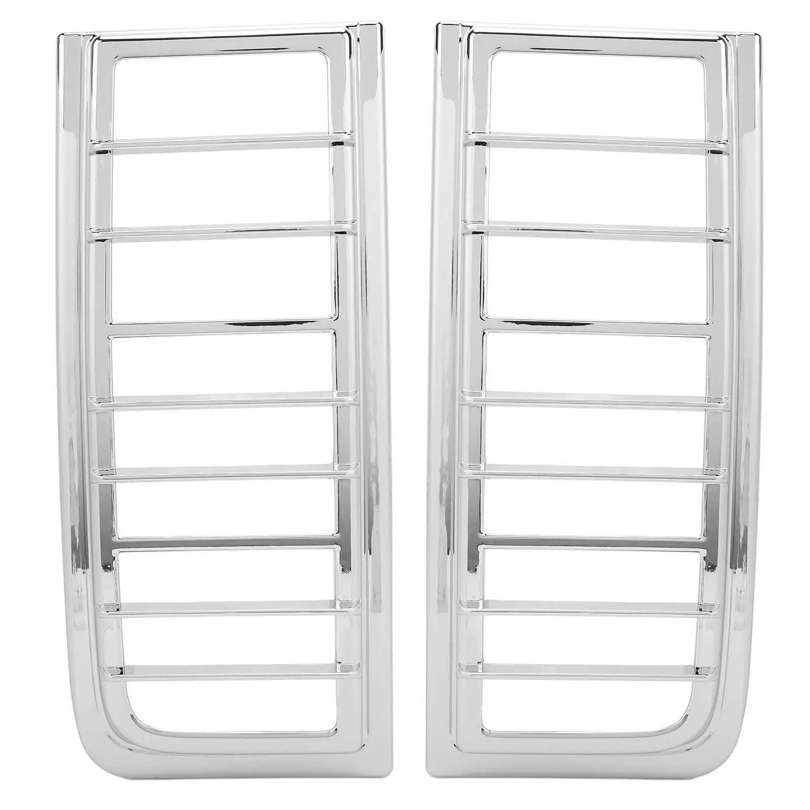 

2 Pcs Rear Taillight Cover Trim Glossy Tail Lamp Lampshade Bezel Frame Replacement for h2 2003-2009