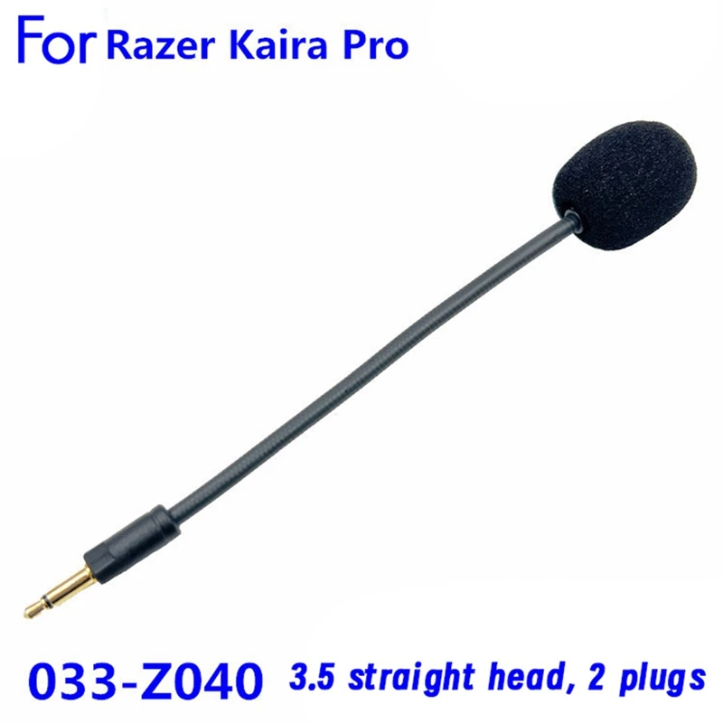 Замените микрофон 3,5 мм для игровых гарнитур Razer Kaira Pro, игровые наушники, микрофон