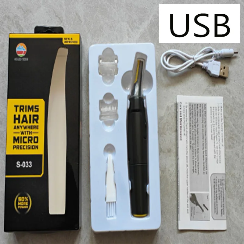 Multi-functional Mini Men's Shaver to Remove Nose Hair Portable Multi-functional Shaving Sideburns Ear Hair Trimmer