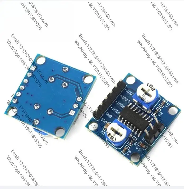 Плата-цифрового-усилителя-pam8406-с-потенциометром-громкости-5wx2-stereo-m70