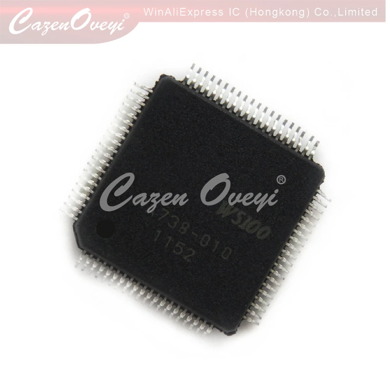 （5pcs）W5100 5100 CM1685A CM1685 MK20DX256VLK7 MK20DX256 LQFP-80