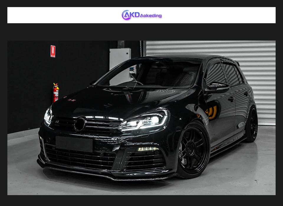 AKD Car Styling Head Lamp for VW Golf 6 Headlights 2009-2012 Golf 6 LED Headlight DRL Signal Lamp Hid Bi Xenon Auto Accessories